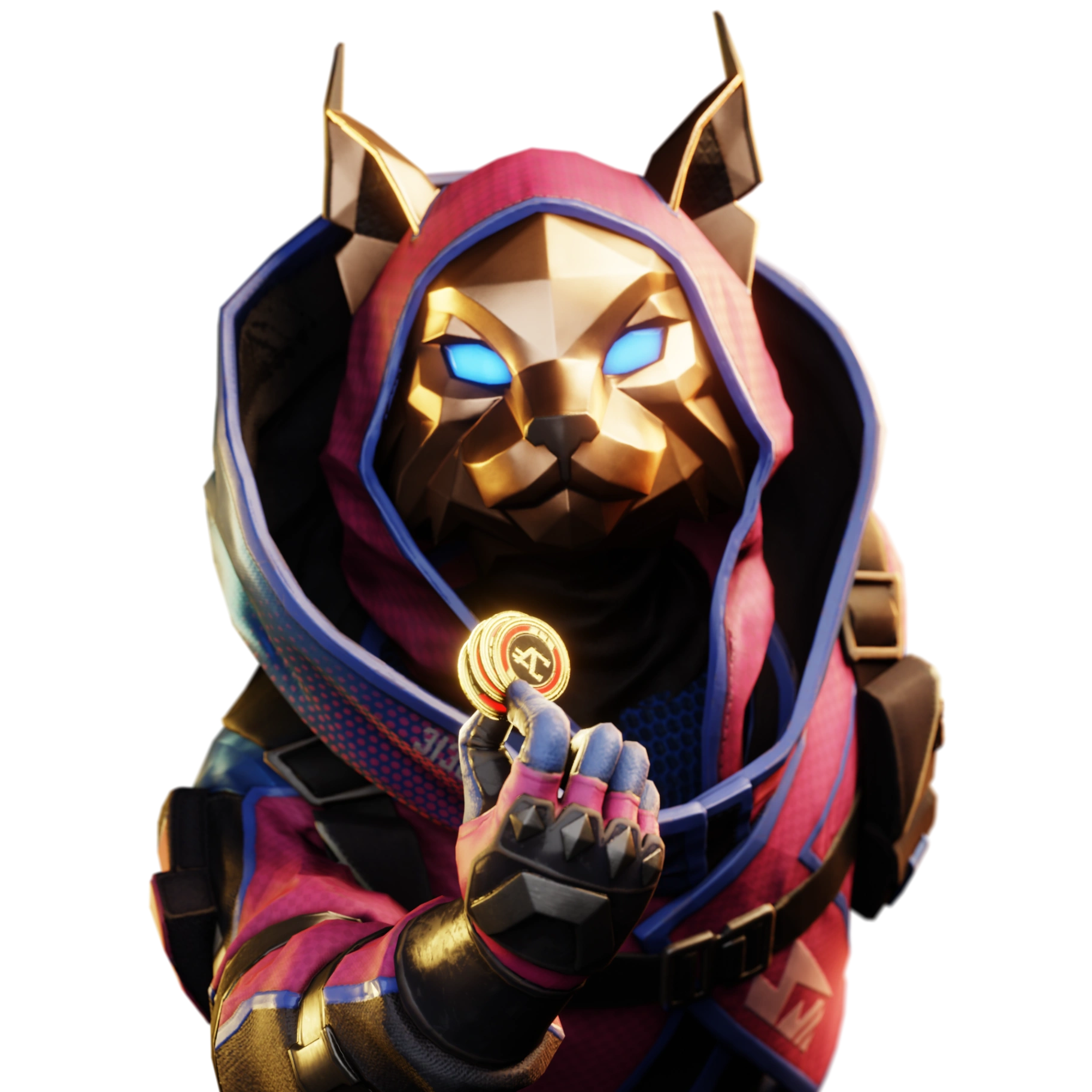 Wattson Missing Lynx Custom Apex Legends render