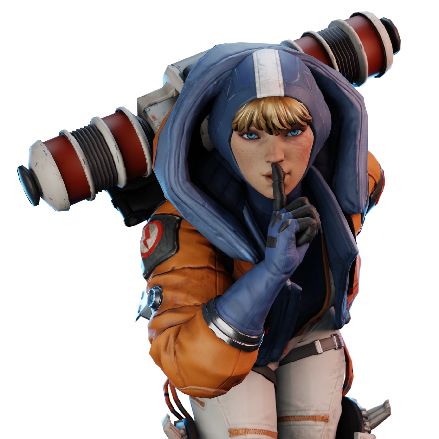 Wattson Original Inside Voice Apex Legends render