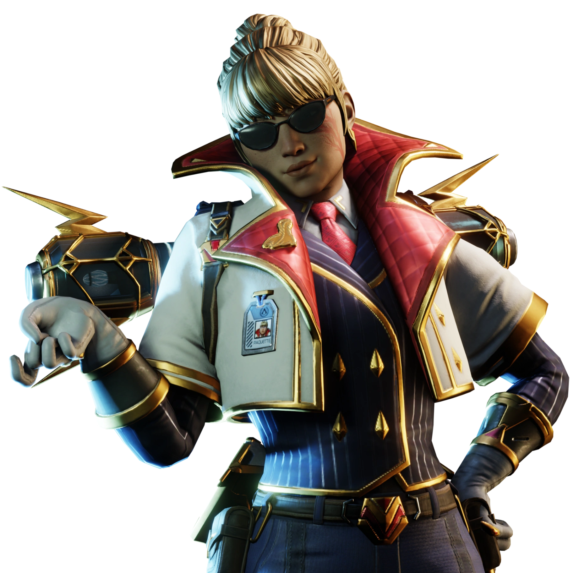 Wattson Professor Paquette On Break Apex Legends render