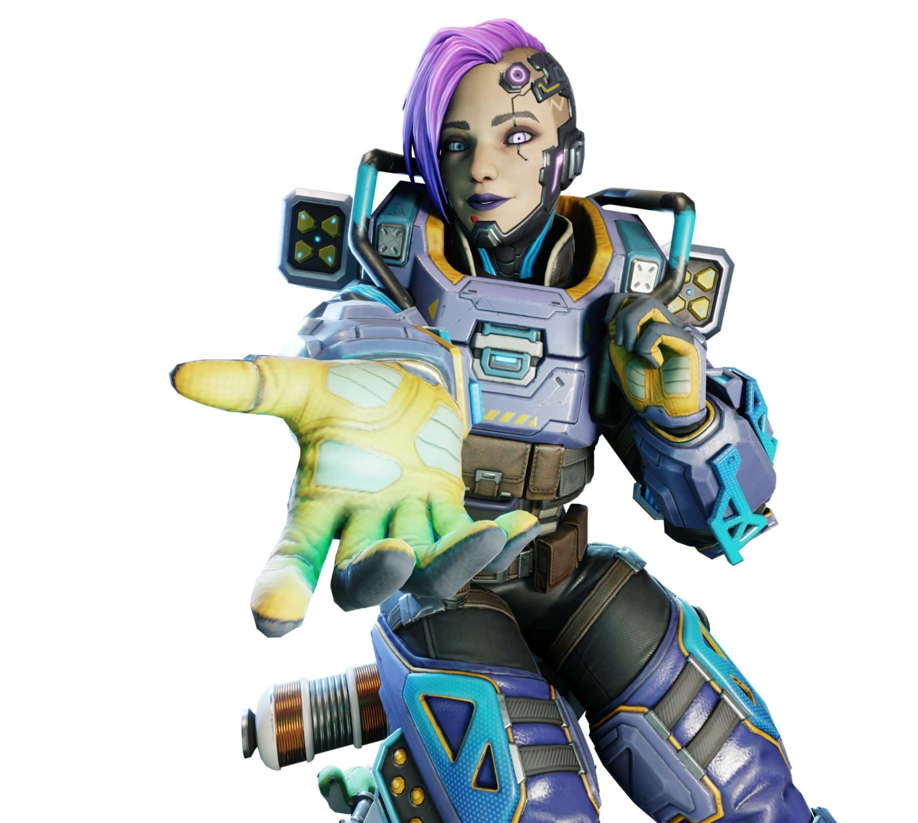 Wattson System Shock Custom Apex Legends render