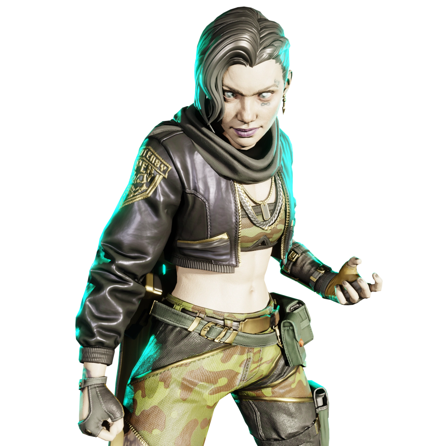 Wraith Acid Wraith Come at Me Apex Legends render