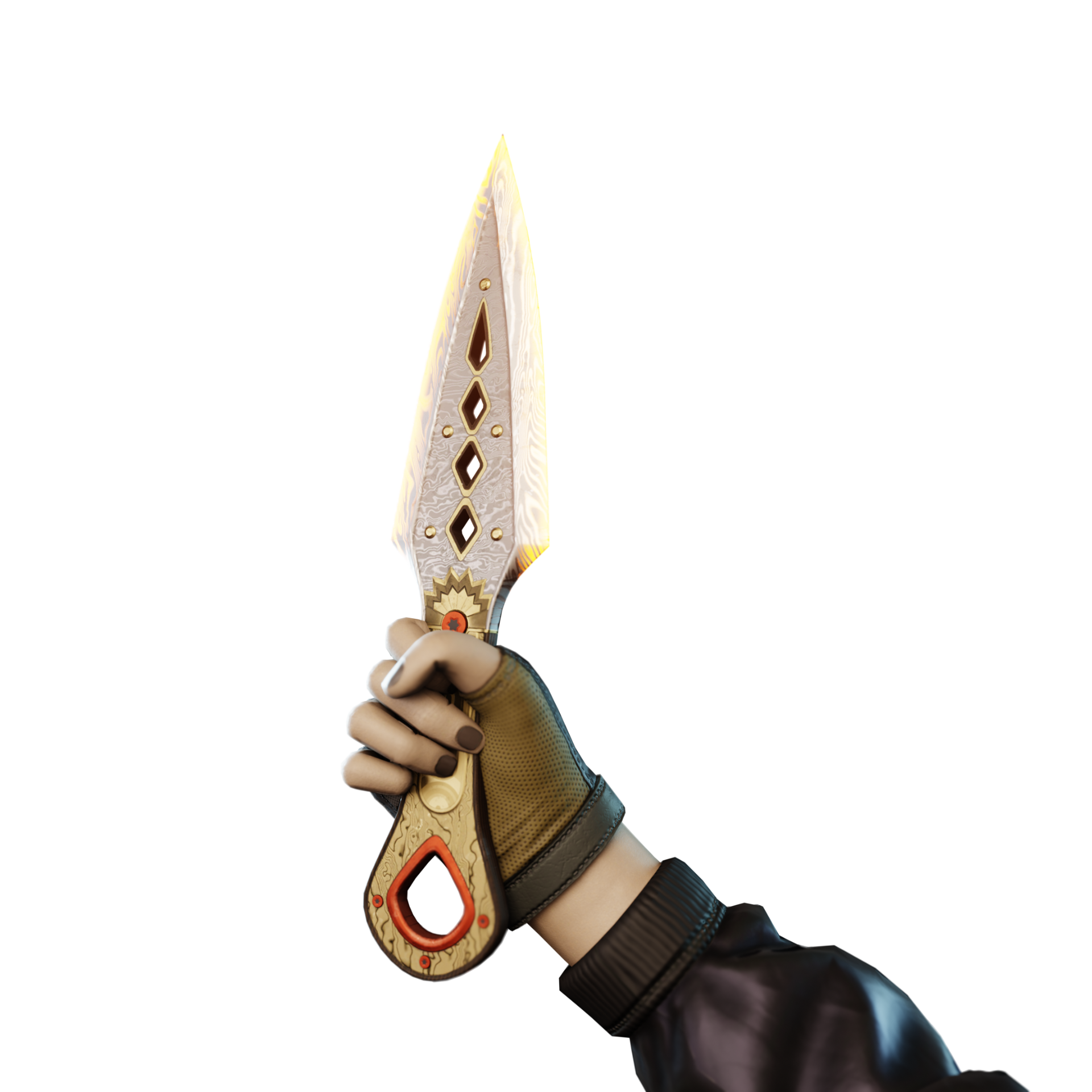 Wraith Acid Wraith Kunai Apex Legends render