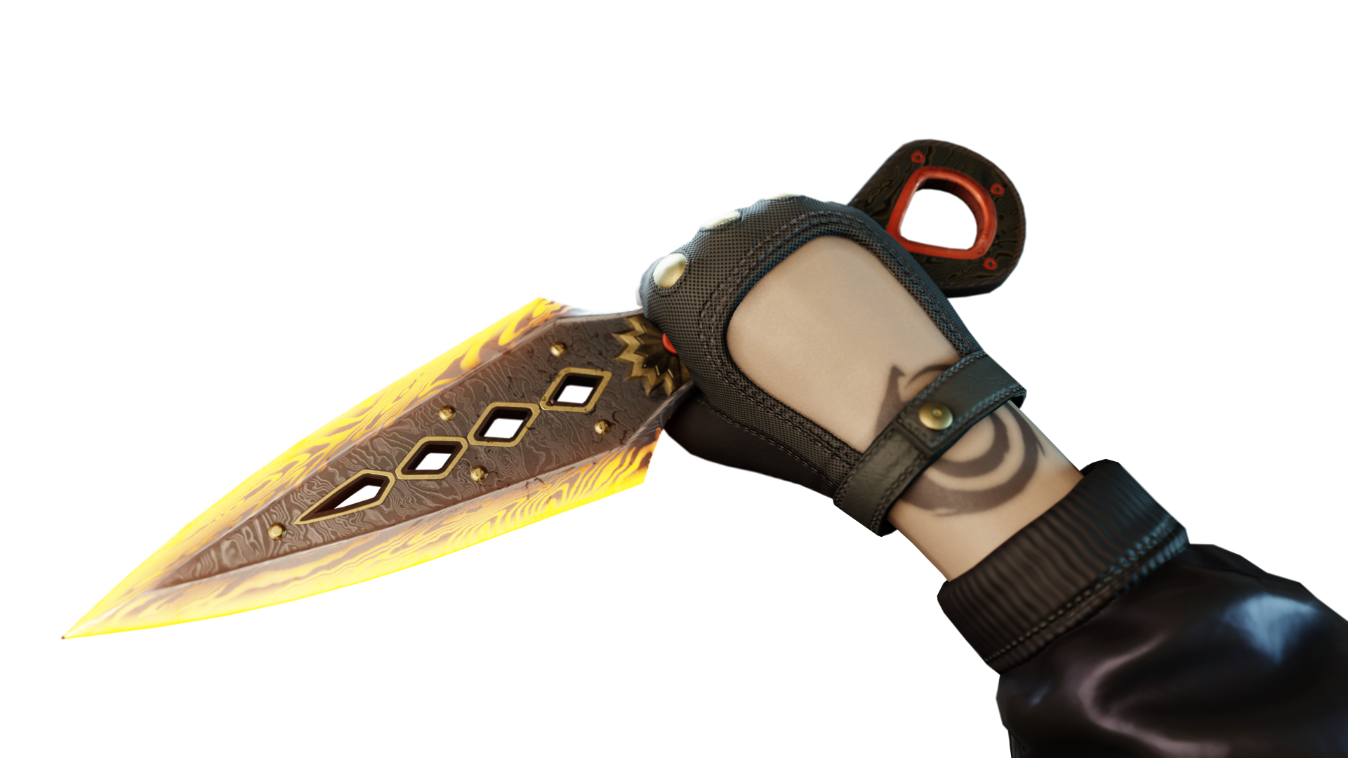 Wraith Acid Wraith Kunai Apex Legends render