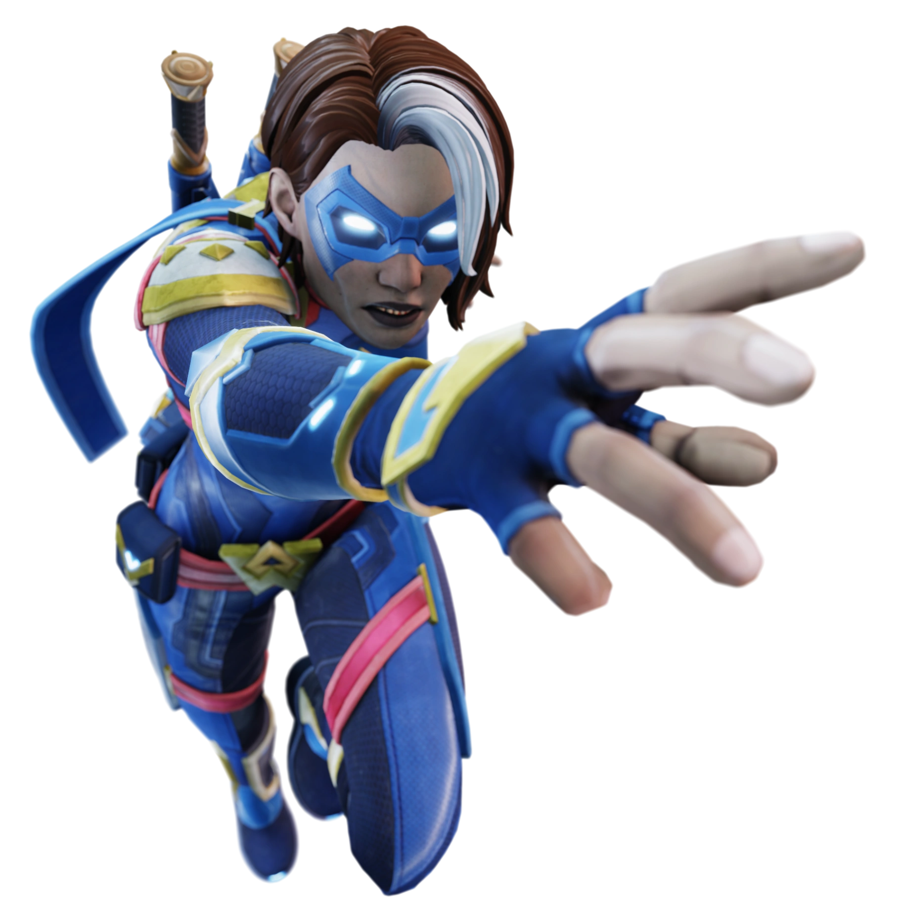 Wraith Cosmic Phaser Blink of an Eye Apex Legends render