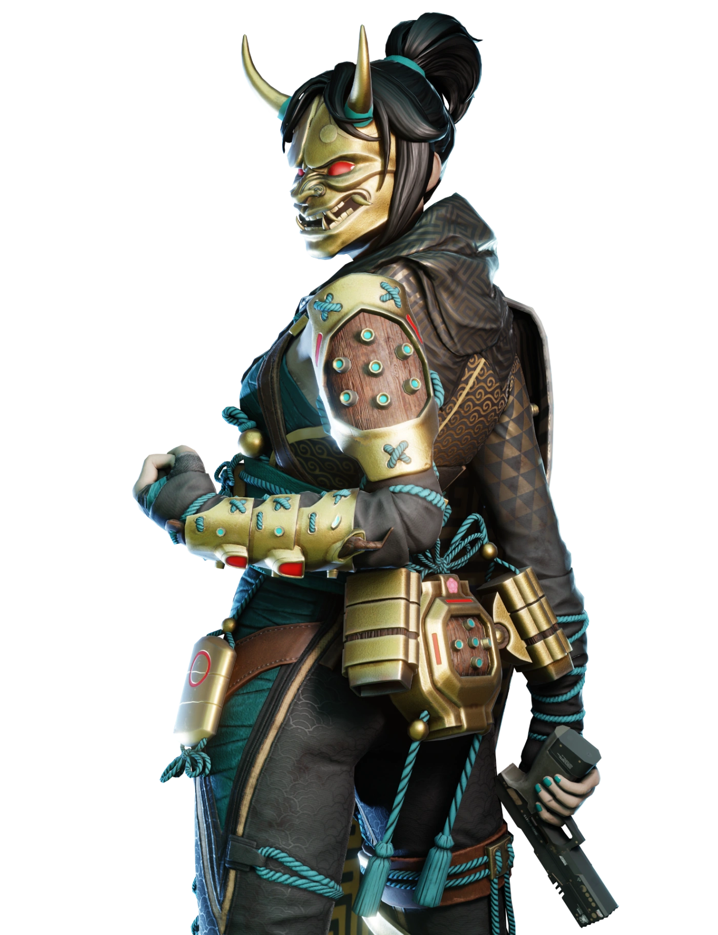 Wraith Demon Within Small Victory Apex Legends render