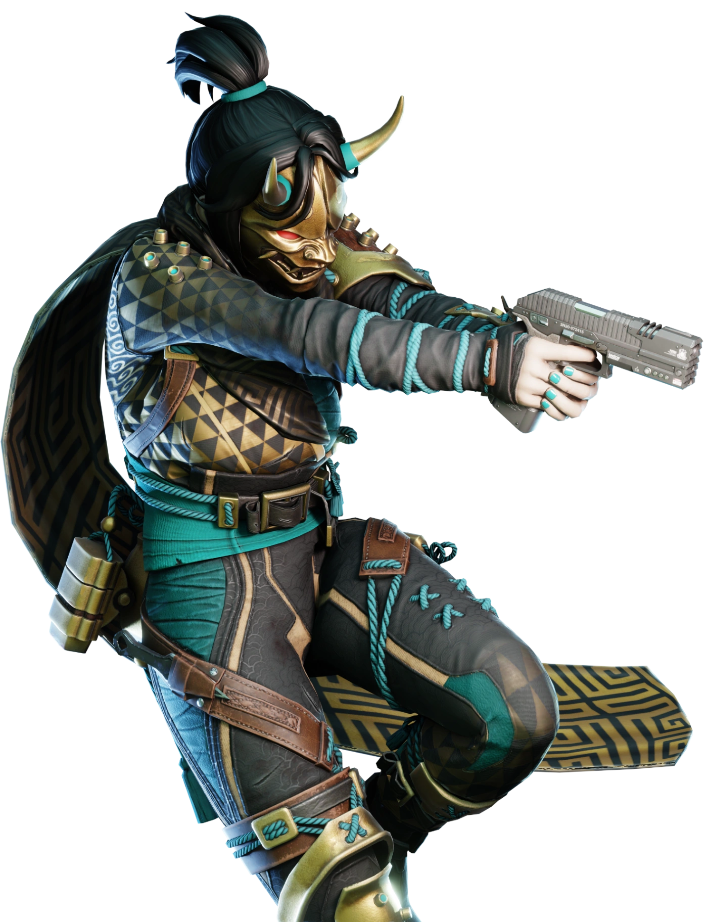 Wraith Demon Within Strapped Apex Legends render