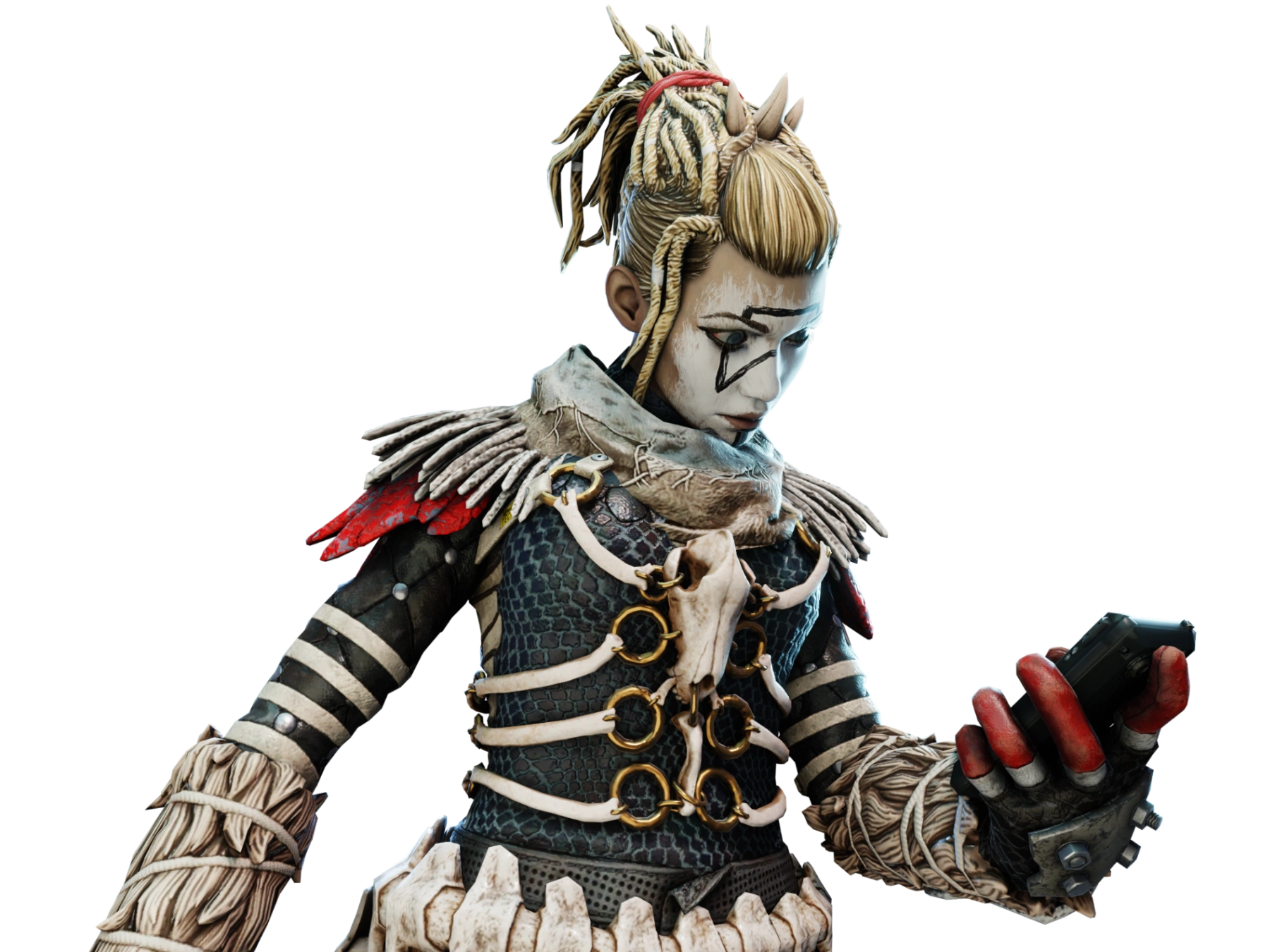 Wraith Night Terror Custom Apex Legends render