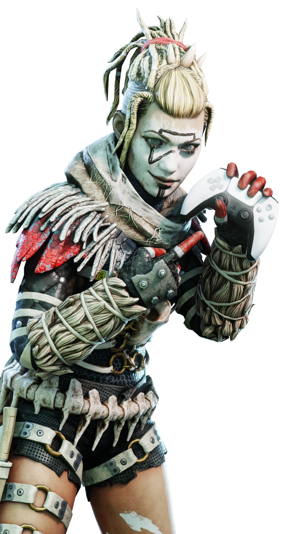 Wraith Night Terror Custom Apex Legends render