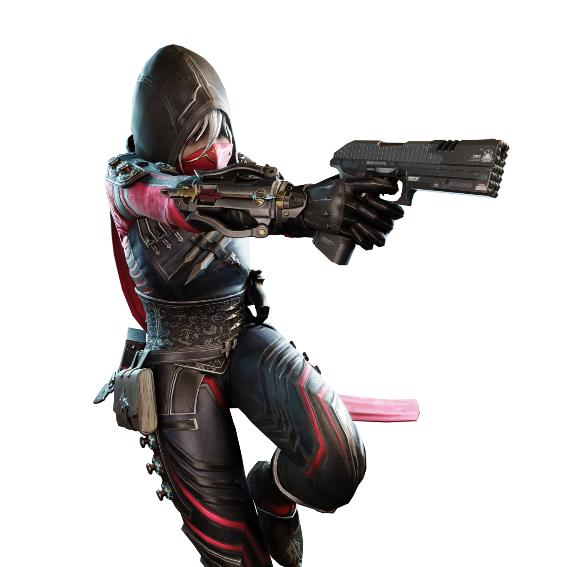 Wraith Rift Stalker Strapped Apex Legends render