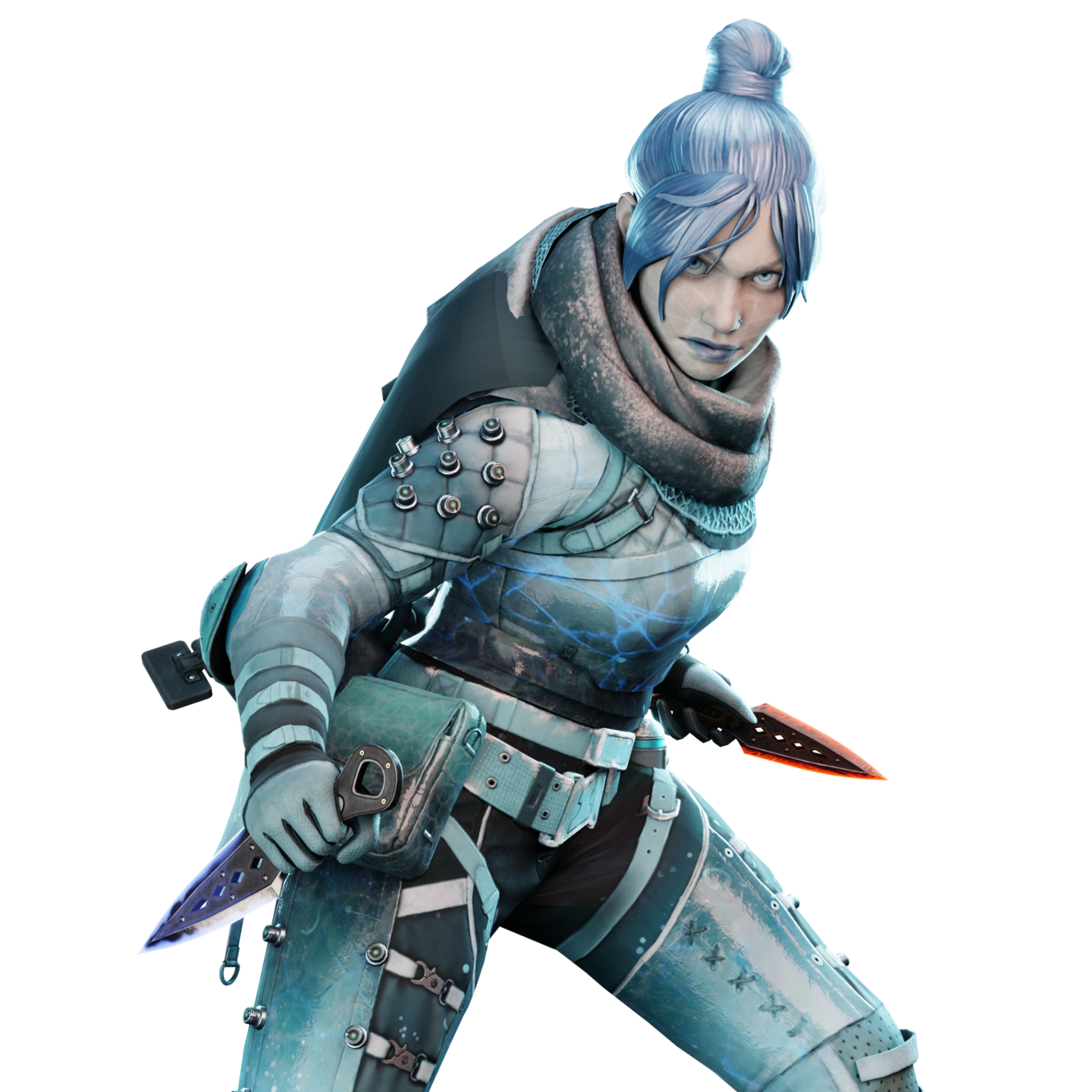 Wraith Stay Frosty Window to the Soul Apex Legends render